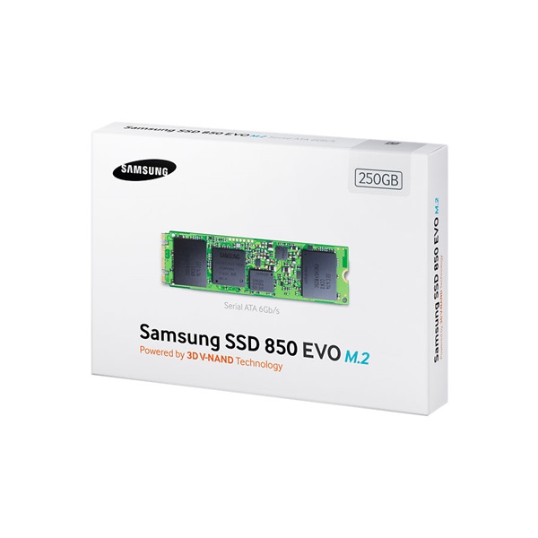 Samsung 250GB SATA3 850 EVO M.2 SATA (MZ-N5E250BW) SSD