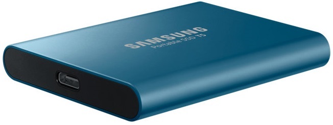 Samsung 250GB USB 3.1 (MU-PA250B/EU) kék T5 külső SSD