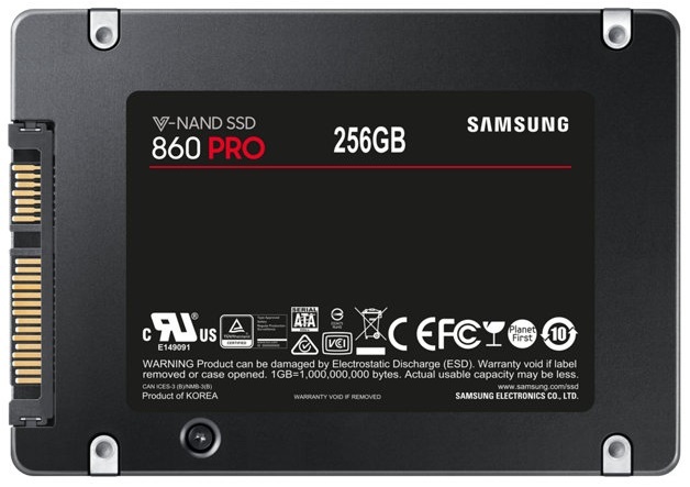 Samsung 256GB SATA3 2,5" 860 PRO Basic (MZ-76P256B/EU) SSD