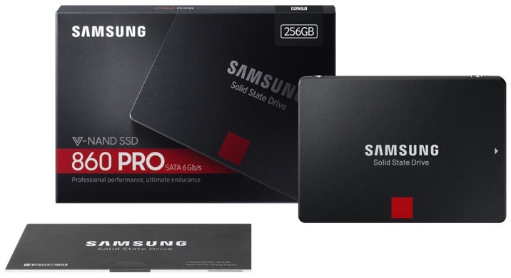 Samsung 256GB SATA3 2,5" 860 PRO Basic (MZ-76P256B/EU) SSD