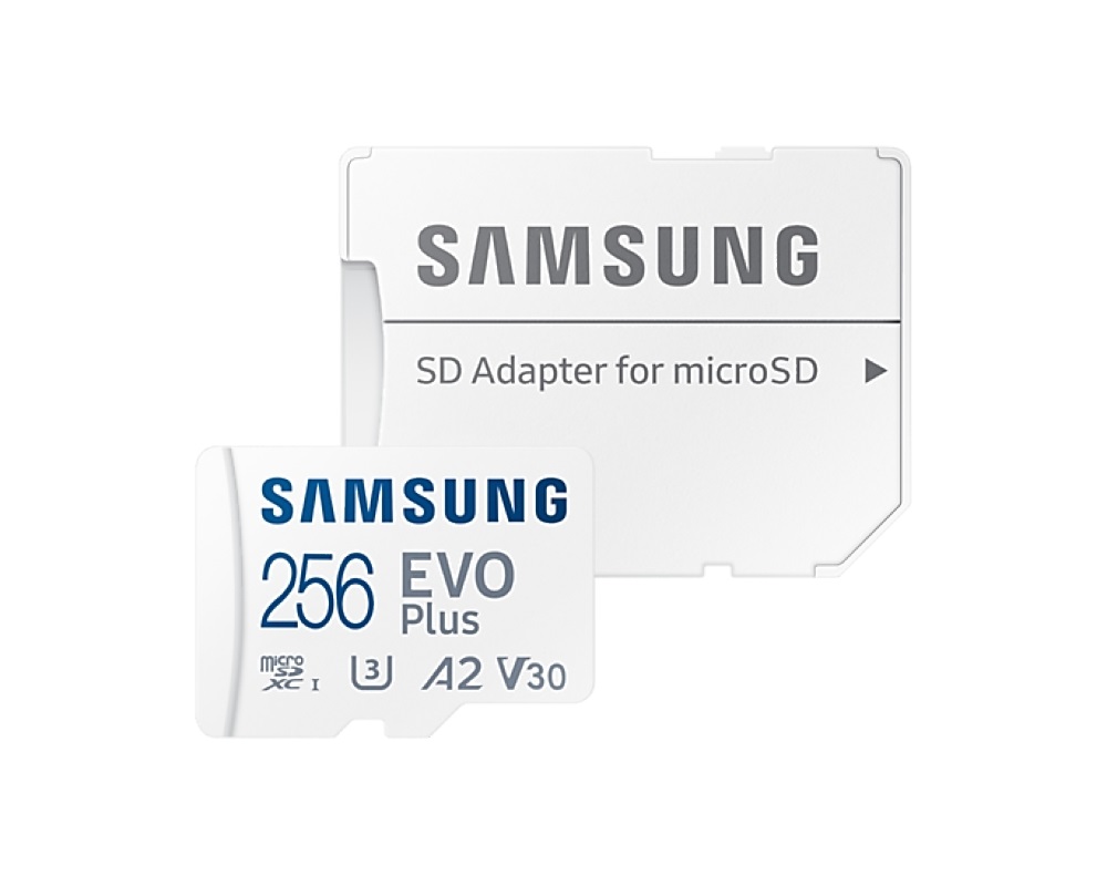 Samsung 256GB SD micro EVO Plus (SDXC Class10) (MB-MC256KA/EU) memóriakártya adapterrel