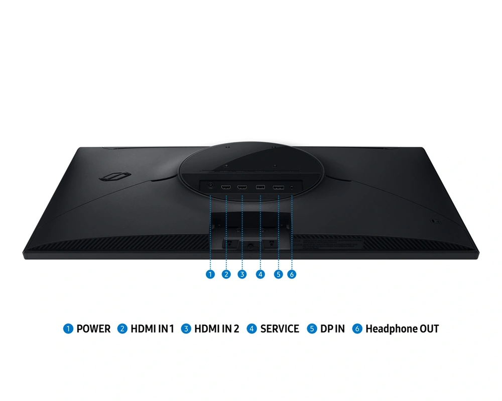 Samsung 27"LS27FG530EUXEN Odyssey G5 QHD IPS 200Hz HDMI, DP gamer monitor