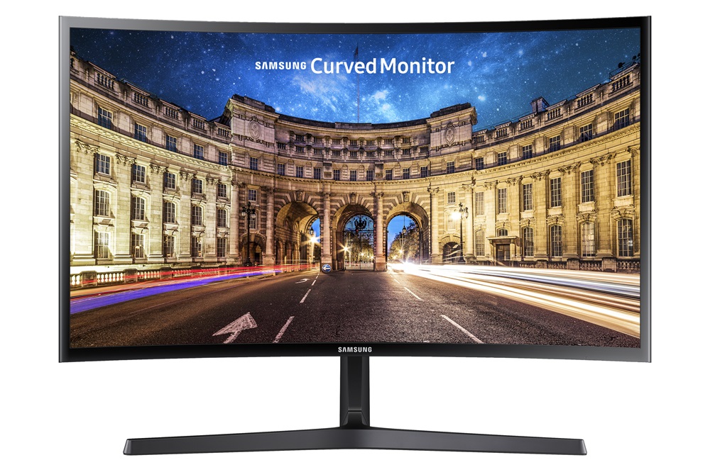 Samsung 27" C27F396FHR FHD VA VGA/HDMI fekete ívelt LED monitor