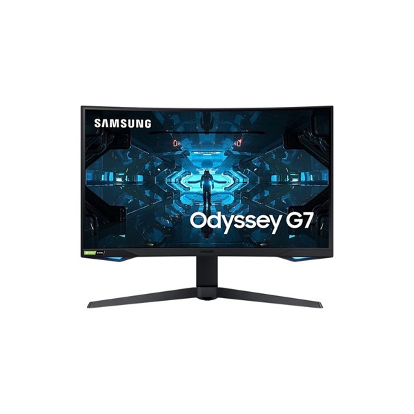 Samsung 27" G7 QHD 240Hz VA HDMI/DP/USB ívelt gamer monitor