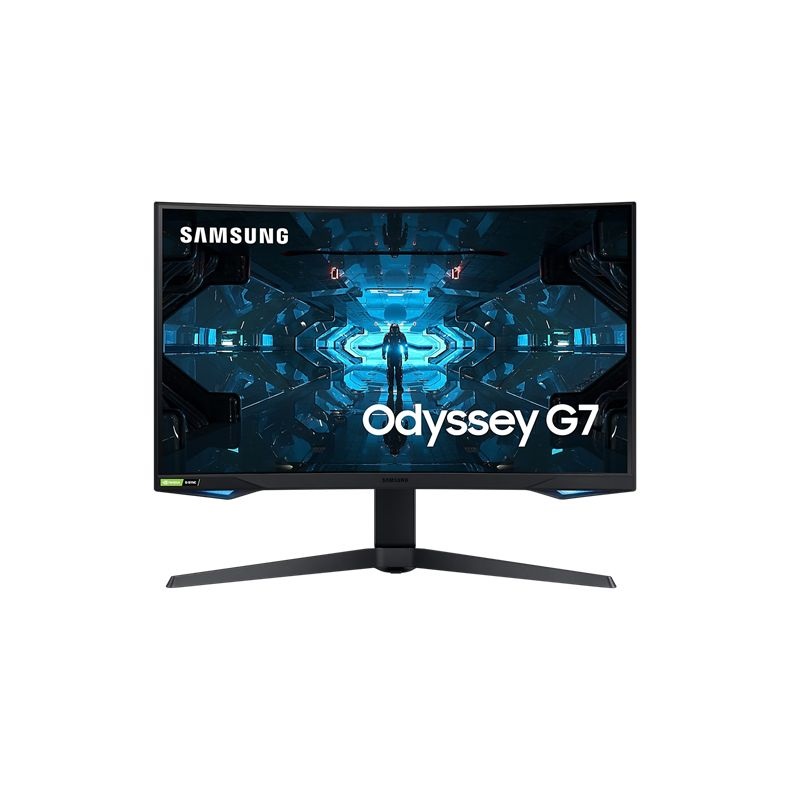 Samsung 27" G7 QHD 240Hz VA HDMI/DP/USB ívelt gamer monitor