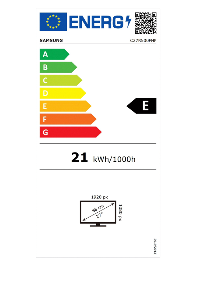 Samsung 27" LC27R500FHPXEN FHD HDMI ívelt kijelzős monitor