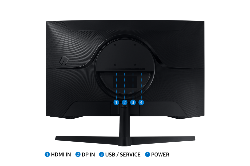Samsung 27" LS27AG550EPXEN QHD 165Hz HDMI/DP HDR10 ívelt kijelzős gamer monitor