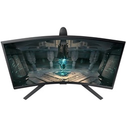 Samsung 27" LS27BG650EUX Gaming&Smart QHD VA 240Hz HDMI/DP/USB gamer ívelt monitor