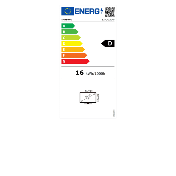 Samsung 27" LS27C432GAUXEN FHD IPS HDMI/DP/USB/VGA 100Hz monitor (Újracsomagolt)