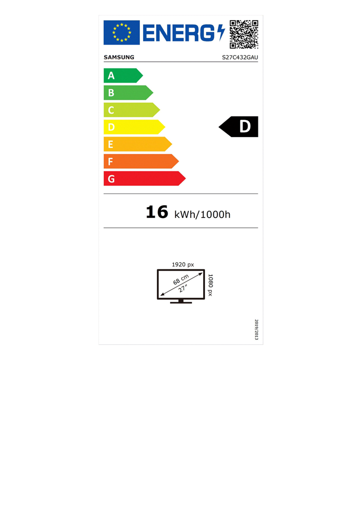 Samsung 27" LS27C432GAUXEN FHD IPS HDMI/DP/USB/VGA 100Hz monitor (Újracsomagolt)