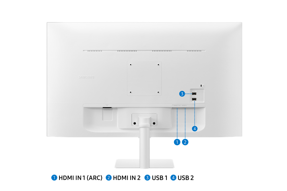 Samsung 27" LS27CM501EUXDU FHD HDMI Smart monitor