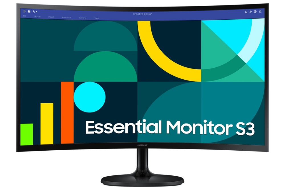 Samsung 27" LS27D360GAUXEN FHD VA 100Hz VGA/HDMI ívelt monitor (Újracsomagolt)