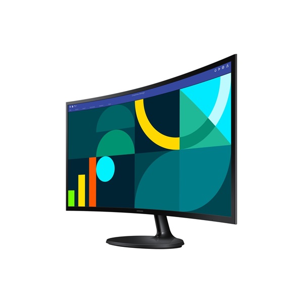 Samsung 27" LS27D360GAUXEN FHD VA 100Hz VGA/HDMI ívelt monitor (Újracsomagolt)