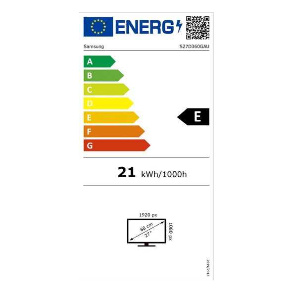 Samsung 27" LS27D360GAUXEN FHD VA 100Hz VGA/HDMI ívelt monitor (Újracsomagolt)