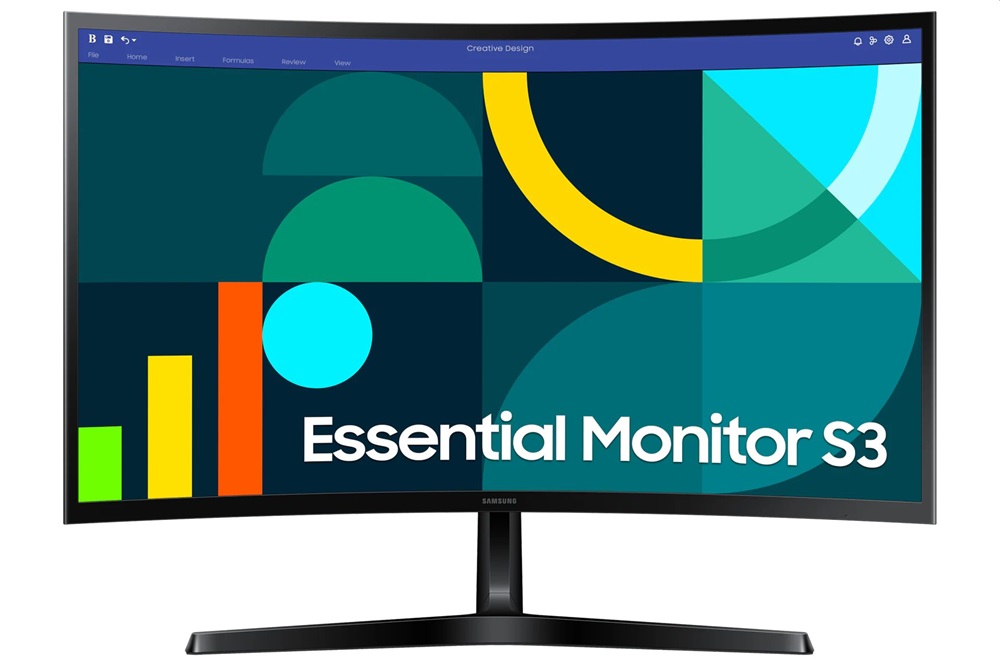 Samsung 27" LS27D366GAUXEN FHD VA 100Hz VGA/HDMI ívelt monitor