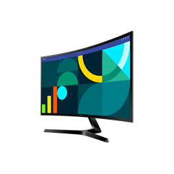 Samsung 27" LS27D366GAUXEN FHD VA 100Hz VGA/HDMI ívelt monitor