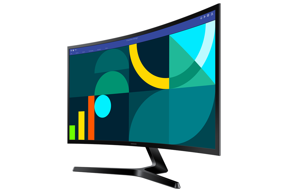 Samsung 27" LS27D366GAUXEN FHD VA 100Hz VGA/HDMI ívelt monitor