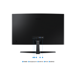Samsung 27" LS27D366GAUXEN FHD VA 100Hz VGA/HDMI ívelt monitor