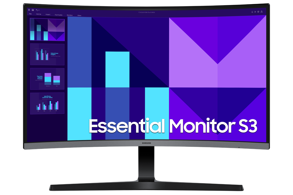 Samsung 27" LS27D390GAUXEN FHD VA VGA/HDMI ívelt monitor