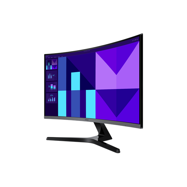 Samsung 27" LS27D390GAUXEN FHD VA VGA/HDMI ívelt monitor
