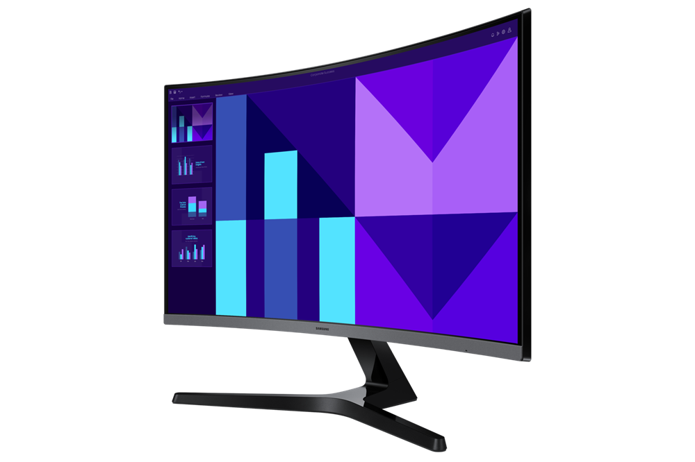 Samsung 27" LS27D390GAUXEN FHD VA VGA/HDMI ívelt monitor