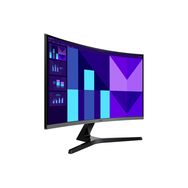 Samsung 27" LS27D390GAUXEN FHD VA VGA/HDMI ívelt monitor