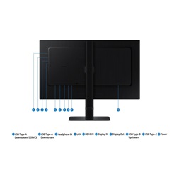 Samsung 27" LS27D600UAUXEN ViewFinity S6 S60UD QHD IPS DP/HDMI/USB/USB-C/RJ45 monitor