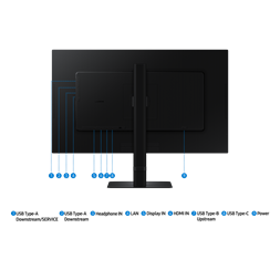 Samsung 27" LS27D800UAUXEN ViewFinity S8 S80UD 4K UHD IPS DP/HDMI/USB/USB-C/RJ45 monitor