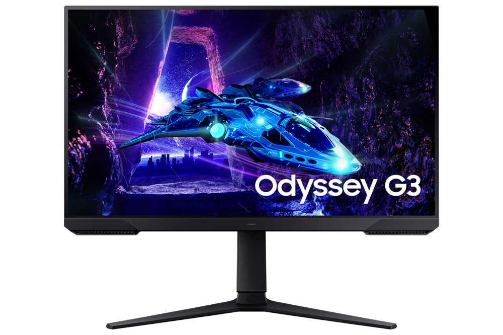 Samsung 27" LS27DG302EUXEN Odyssey G3 G30D FHD VA 180Hz DP/HDMI gamer monitor