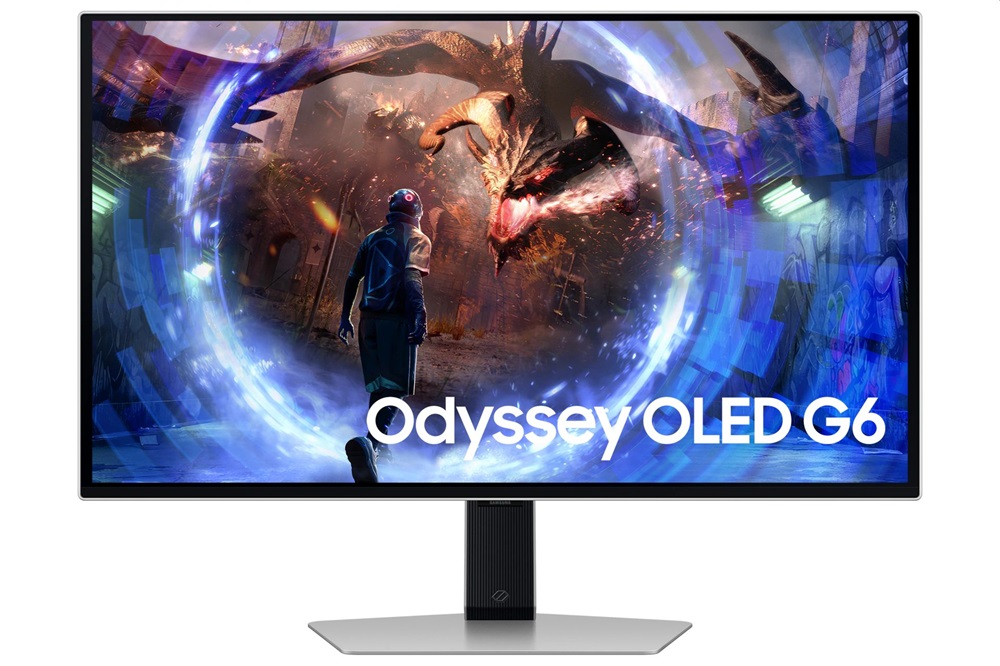 Samsung 27" LS27DG602SUXEN Odyssey OLED G6 G60SD QHD 360Hz monitor