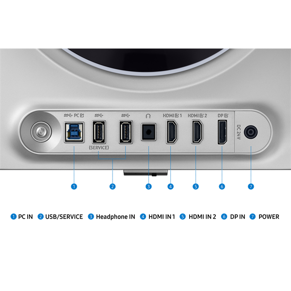 Samsung 27" LS27DG602SUXEN Odyssey OLED G6 G60SD QHD 360Hz monitor