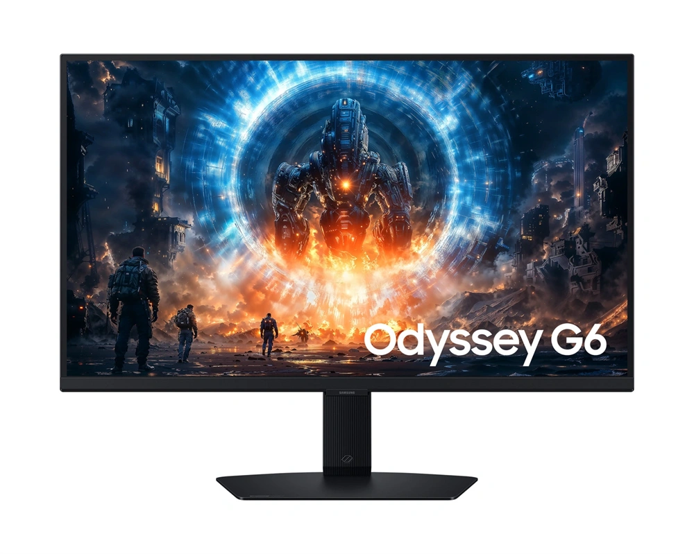 Samsung 27" LS27FG602EUXEN Odyssey G6 QHD IPS 350Hz HDMI, DP Pivot gamer monitor