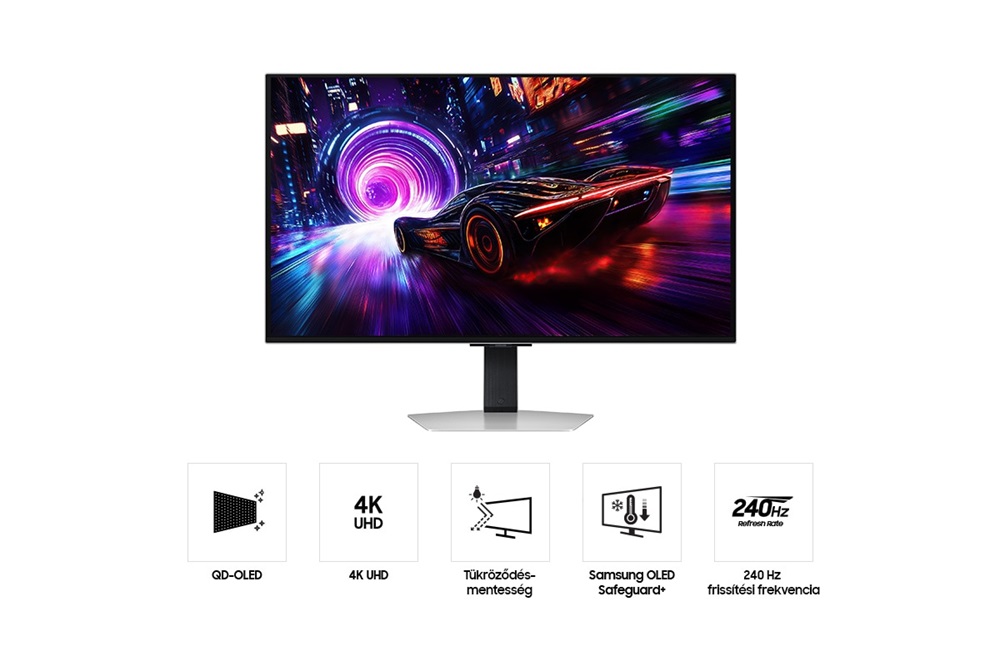 Samsung 27" LS27FG810SUXEN 4K UHD OLED 240Hz DP/HDMI/USB gamer monitor