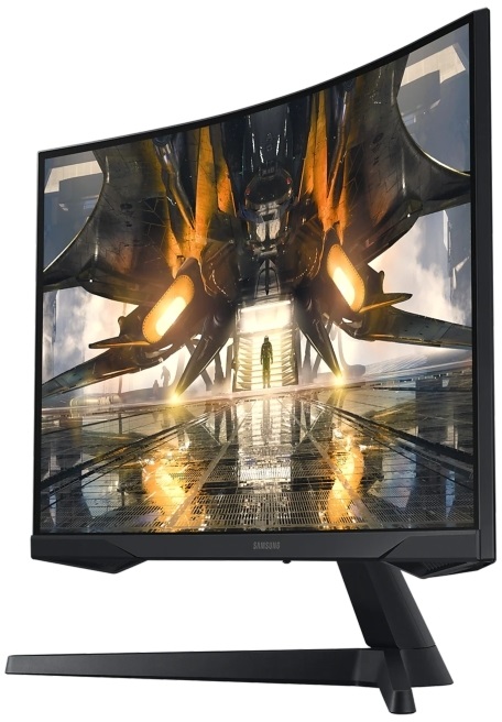 Samsung 27" S27AG550EU QHD VA 165Hz ívelt kijelzős gamer monitor