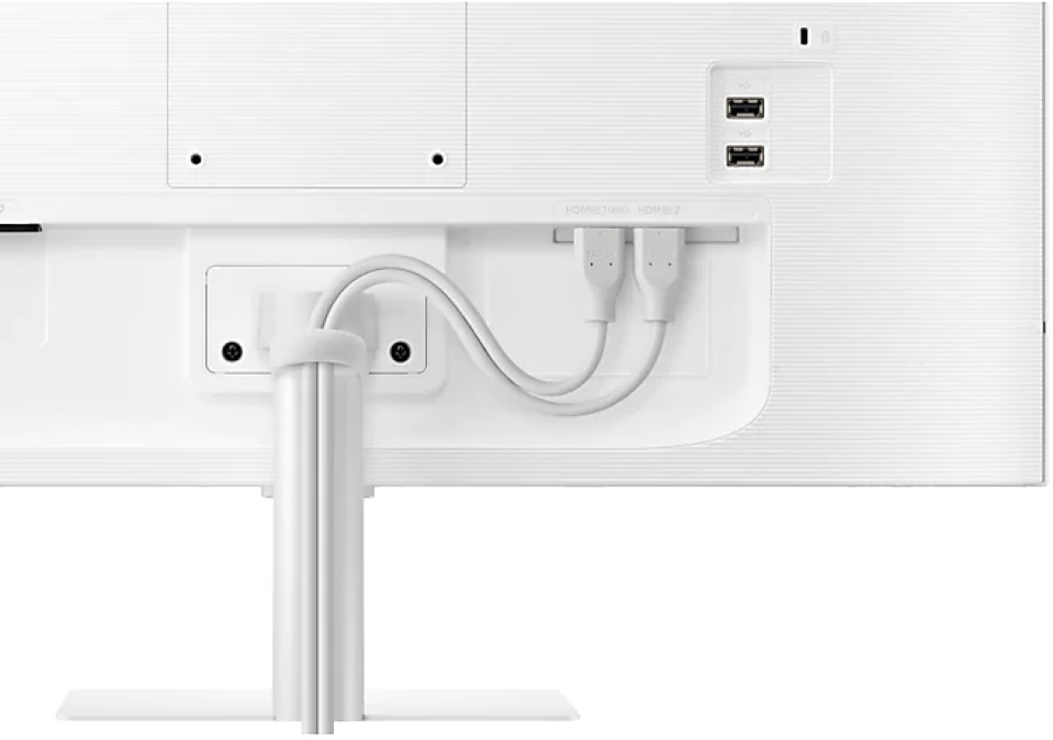 Samsung 27" M5 S27BM501EU FHD VA HDR10 fehér SMART monitor távirányítóval