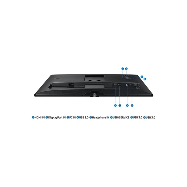Samsung 27" S60UA QHD IPS HDMI/DP/USB monitor