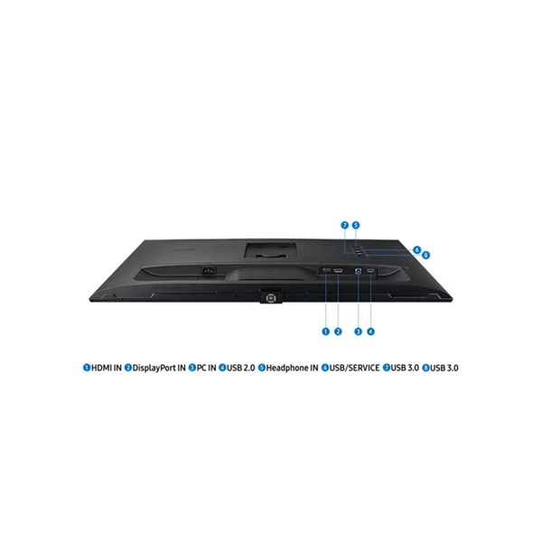 Samsung 27" S80A UHD IPS HDMI/DP/USB monitor