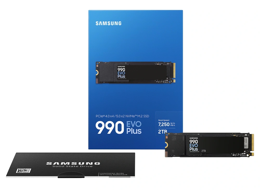 Samsung 2TB M.2 PCIe 5.0 990 EVO (MZ-V9S2T0BW) SSD
