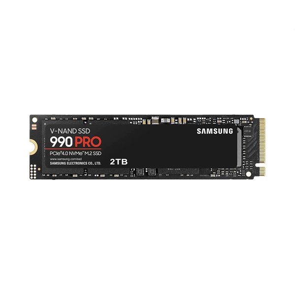 Samsung 2TB M.2 NVMe 2280 990 Pro (MZ-V9P2T0BW) fekete SSD