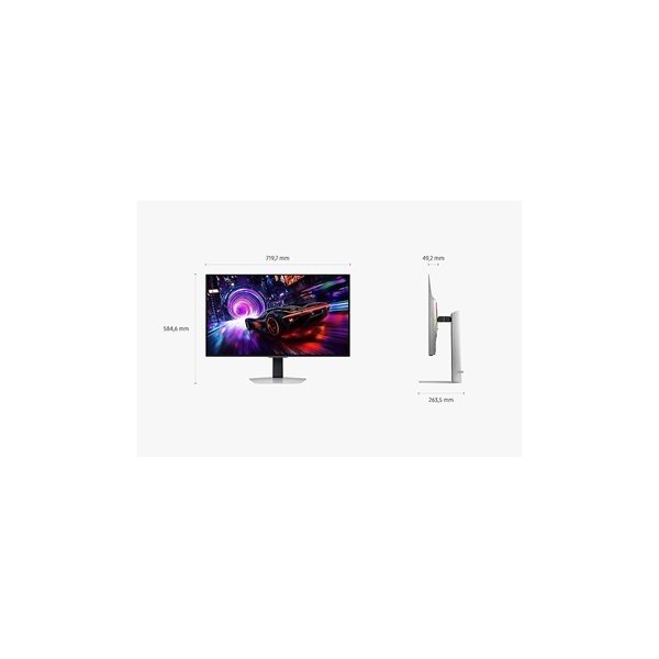 Samsung 32" G8 UHD OLED 240Hz HDMI/DP/USB gamer monitor
