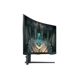 Samsung 32" LS32BG650EUX Gaming&Smart QHD VA 240Hz HDMI/DP/USB gamer ívelt monitor