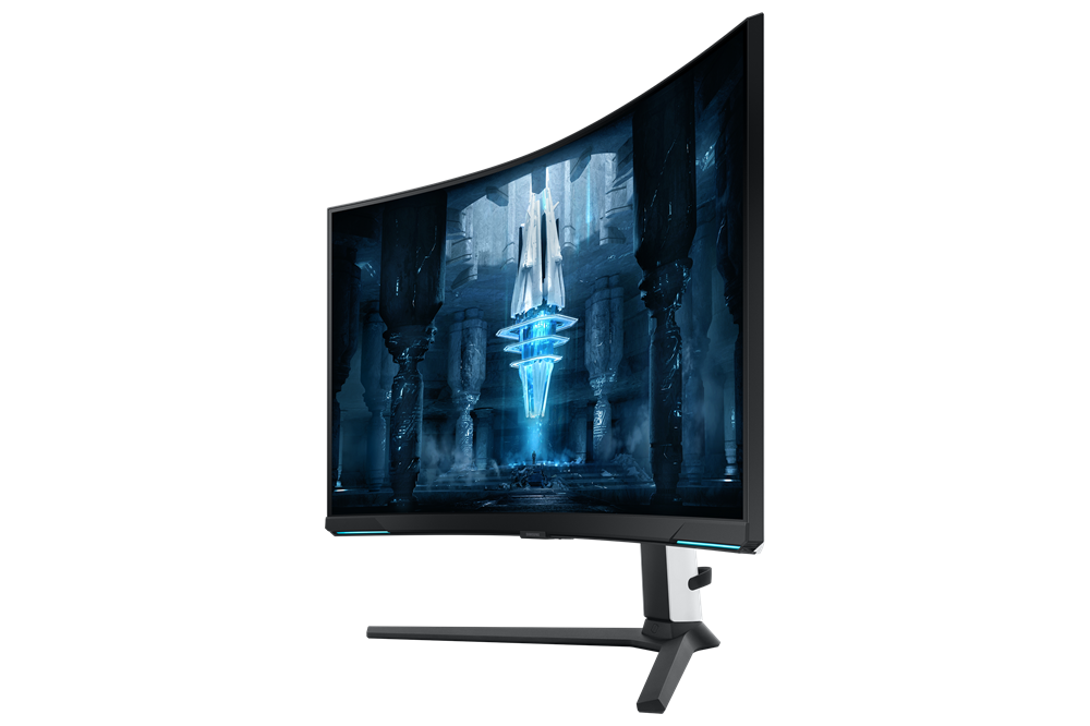 Samsung 32" LS32BG850NPXEN UHD 240Hz HDMI/DP ívelt kijelzős gamer monitor