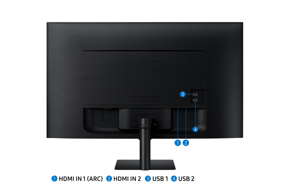 Samsung 32" LS32CM500EUXDU FHD HDMI Smart monitor