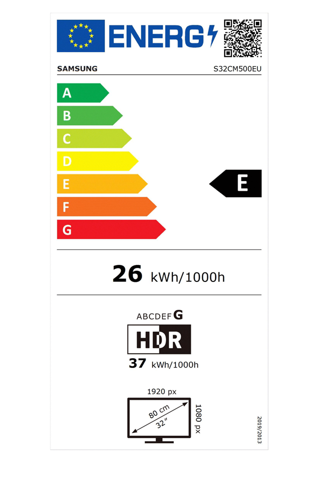 Samsung 32" LS32CM500EUXDU FHD HDMI Smart monitor
