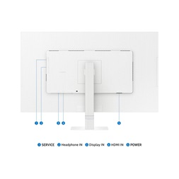Samsung 32" LS32D701EAUXEN ViewFinity S7 4K UHD VA HDMI/DP fehér monitor