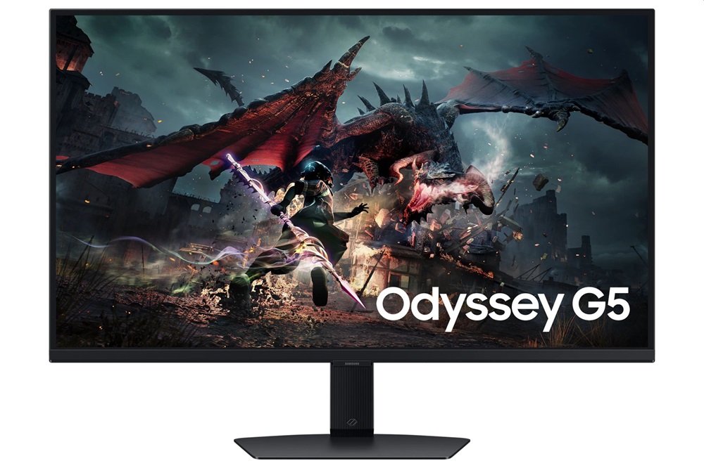 Samsung 32" LS32DG500EUXEN Odyssey G5 G50D QHD IPS 180Hz DP/HDMI gamer monitor