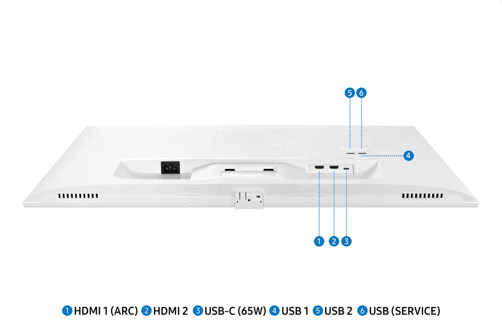 Samsung 32" LS32DM703UUXDU M7 M70D 4K UHD VA HDMI/USB/USB-C/Wi-Fi/Bluetooth smart monitor