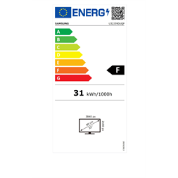 Samsung 32" LU32J590UQPXEN UHD HDMI/DP monitor