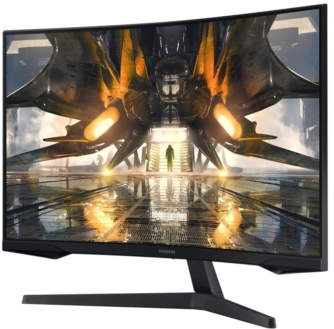 Samsung 32" S32AG550EU QHD VA 165Hz HDMI/DP fekete ívelt gamer monitor