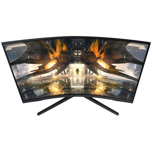 Samsung 32" S32AG550EU QHD VA 165Hz HDMI/DP fekete ívelt gamer monitor